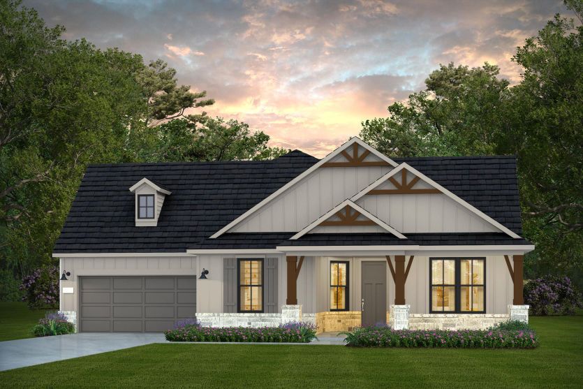 Elevation HC201 - Exterior Color Package: Harbor Slate