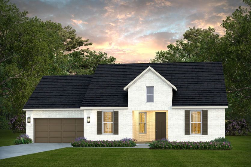 Elevation CT201 - Exterior Color Package: Willow Glen