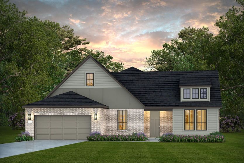 Elevation CT201 - Exterior Color Package: Willow Crest