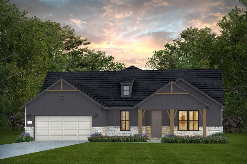 Elevation HC201 - Exterior Color Package: Balanced Gray
