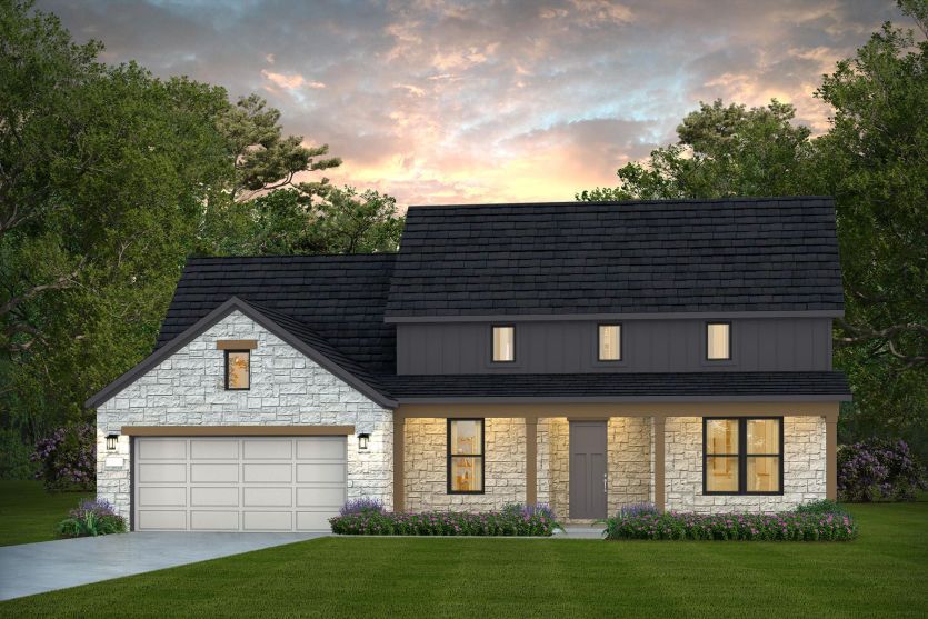 Elevation TR202 - Exterior Color Package: Balanced Gray