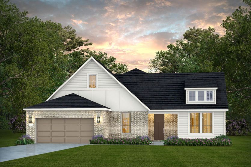 Elevation CT201 - Exterior Color Package: Willow Park
