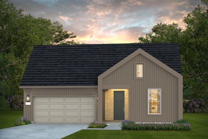 Elevation MD201 - Exterior Color Package: Slate Ember