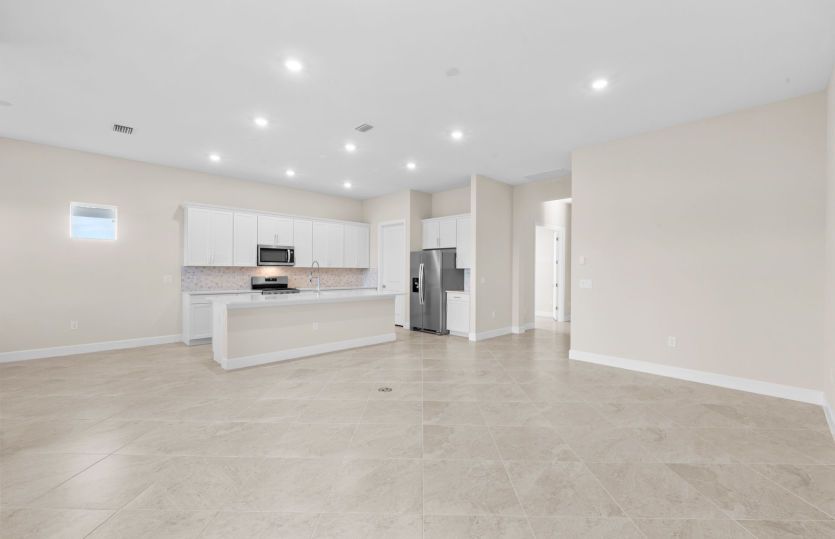 Spacious gathering room