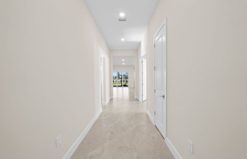 Inviting foyer