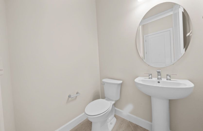 Powder bathroom