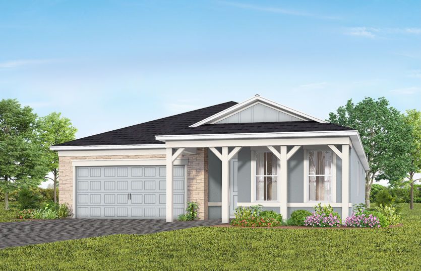 Palmary CO3 with Stone Elevation