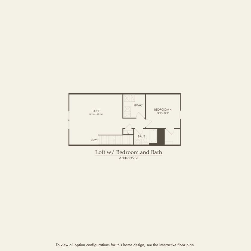 Second Floor 3 br / 3 ba