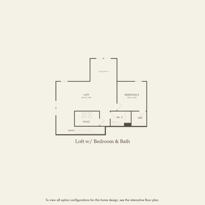 Second Floor 3 br / 3 ba