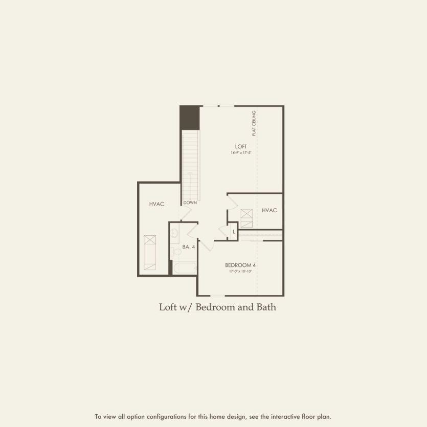 Second Floor 4 br / 4 ba