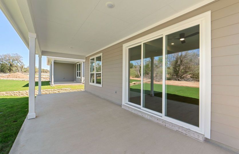 Covered Back Patio