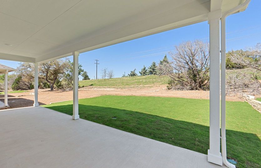 Covered Back Patio