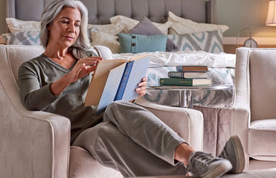 Cozy Up and Read at Home