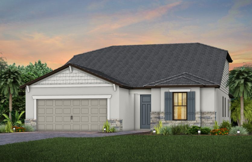 Exterior C2 with stone detail