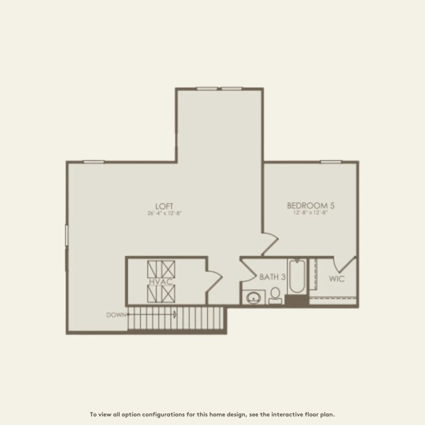 Second Floor 5 br / 4 ba