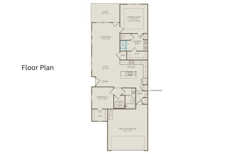 Ranch Floor Plan