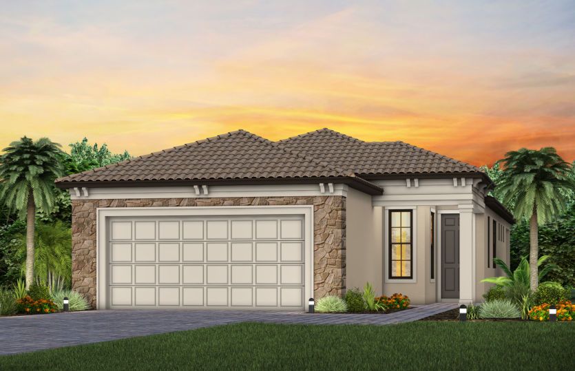 Exterior FM3 with optional stone