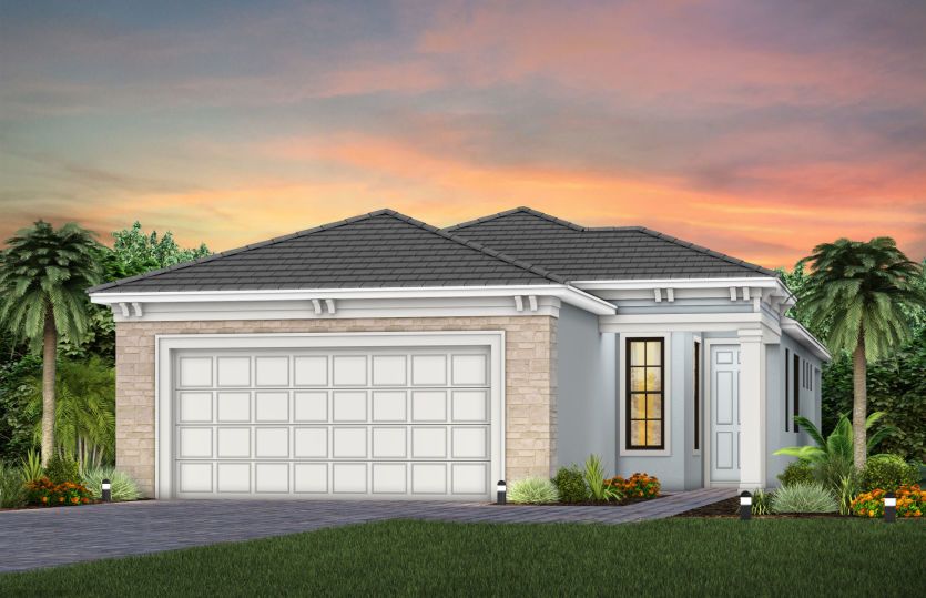 Exterior FM3 with optional stone