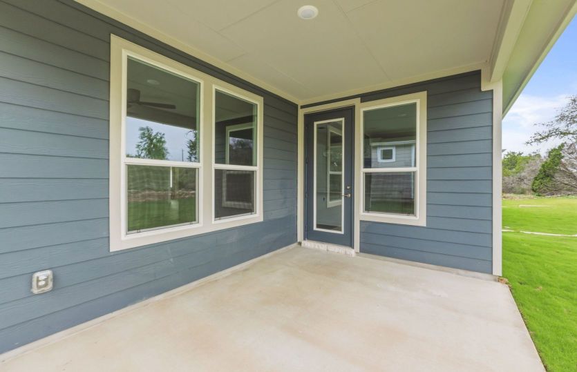Covered Back Patio