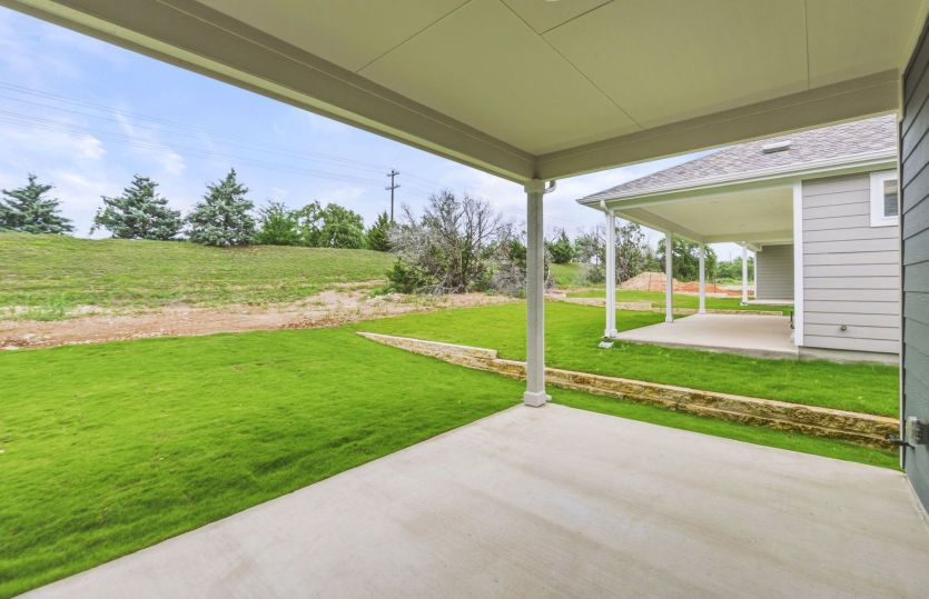 Covered Back Patio