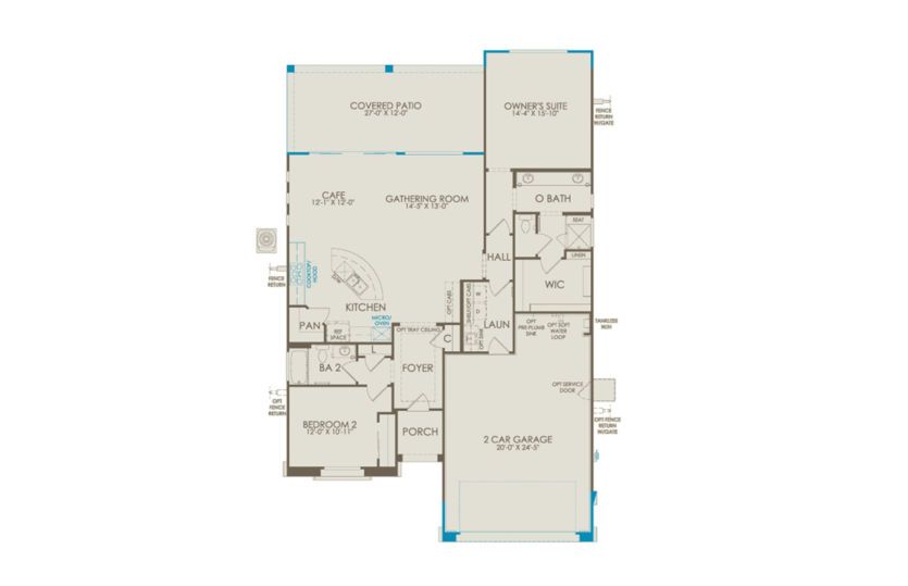 Hideaway Floor Plan