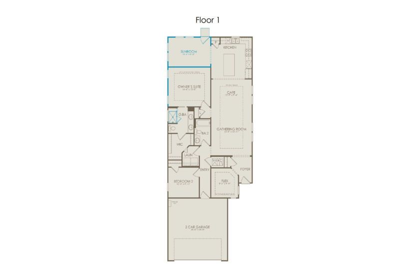 Floor plan for home