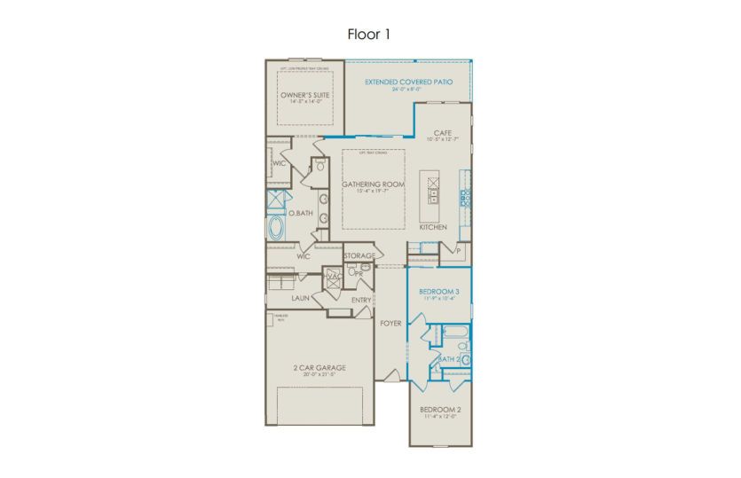 Floor plan for home
