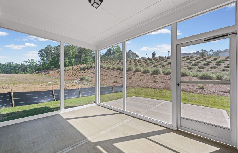 Covered patio