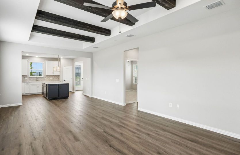 Spacious gathering room