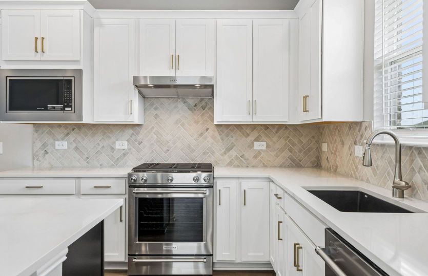 Spacious kitchen