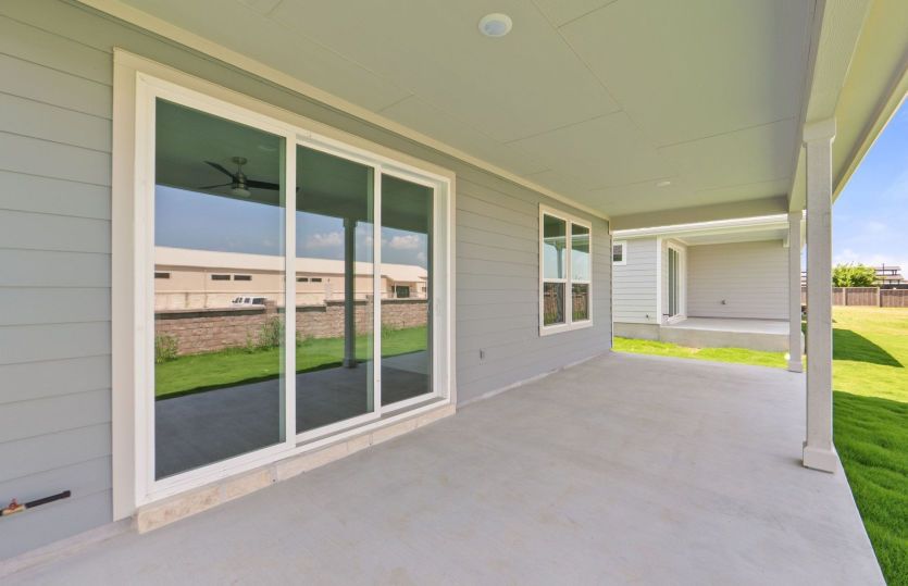 Covered Back Patio