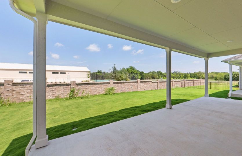 Covered Back Patio