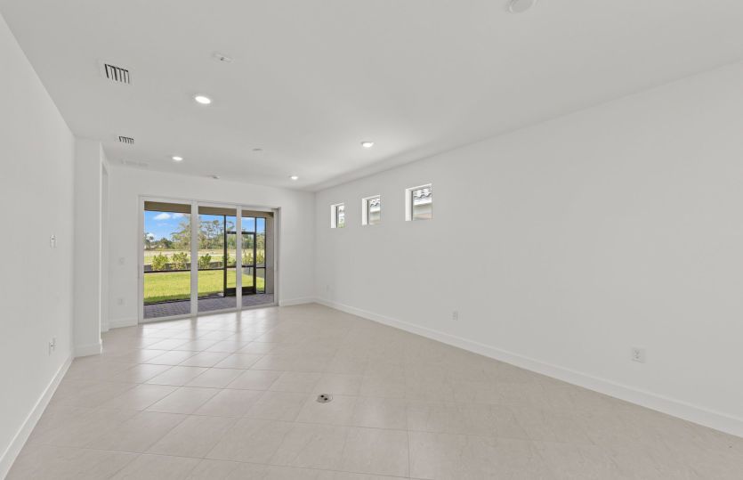 Enjoy natural lighting in the gathering room