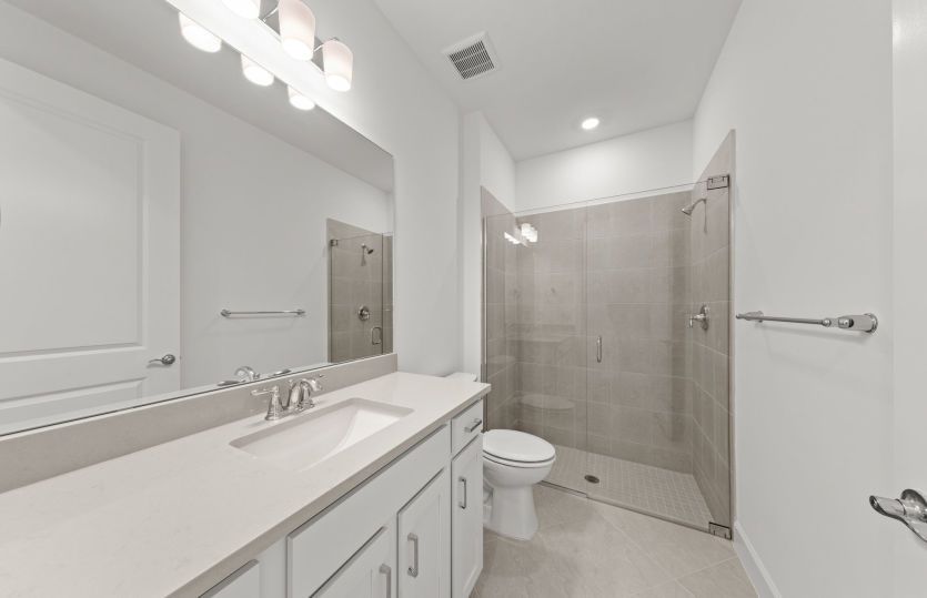 Secondary bathroom