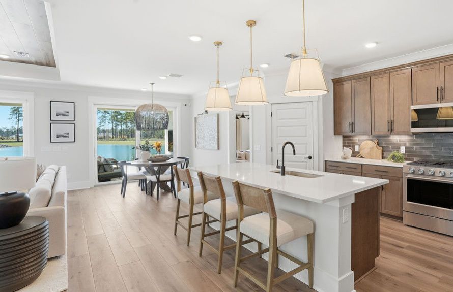 Spacious Kitchens