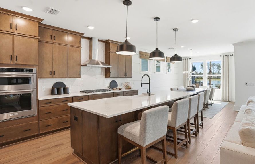 Spacious Kitchens