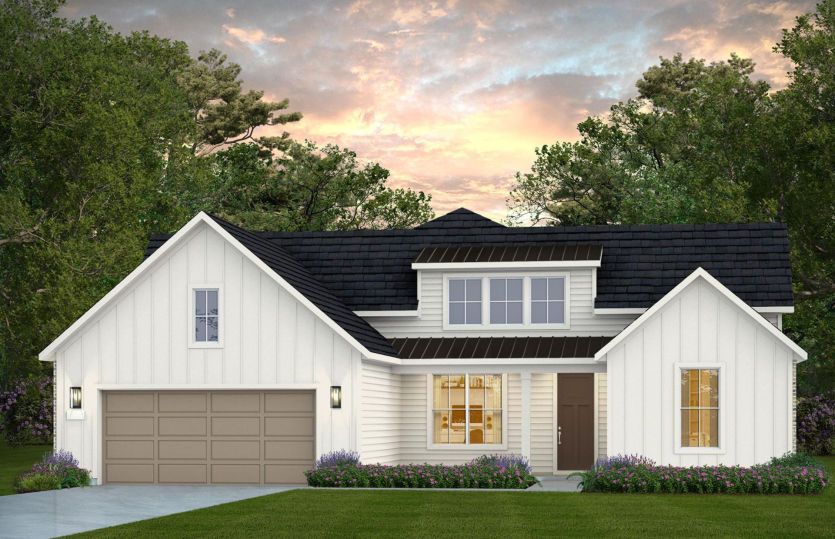 Elevation CT201 - Exterior Color Package: Willow Park