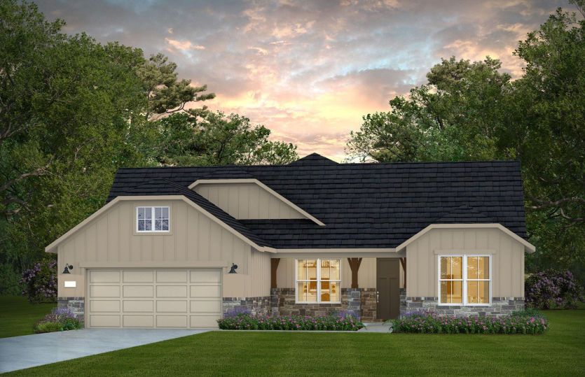 Elevation HC201 - Exterior Color Package: Landmark Blend