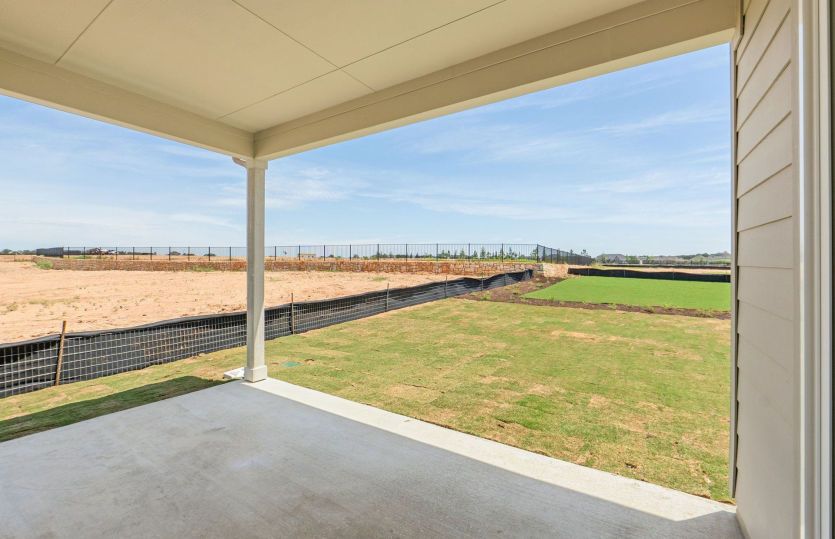 Covered Back Patio
