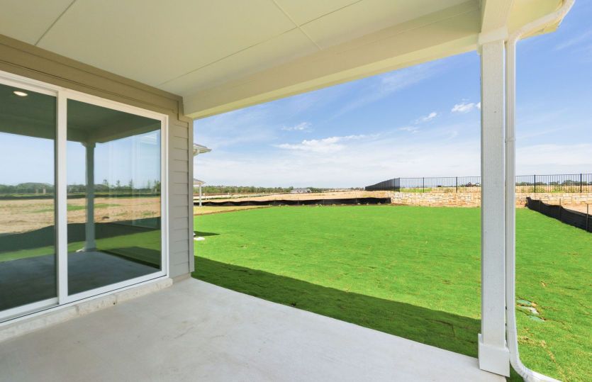 Covered Back Patio