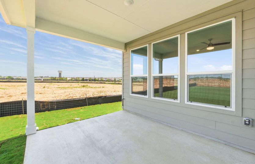 Covered Back Patio