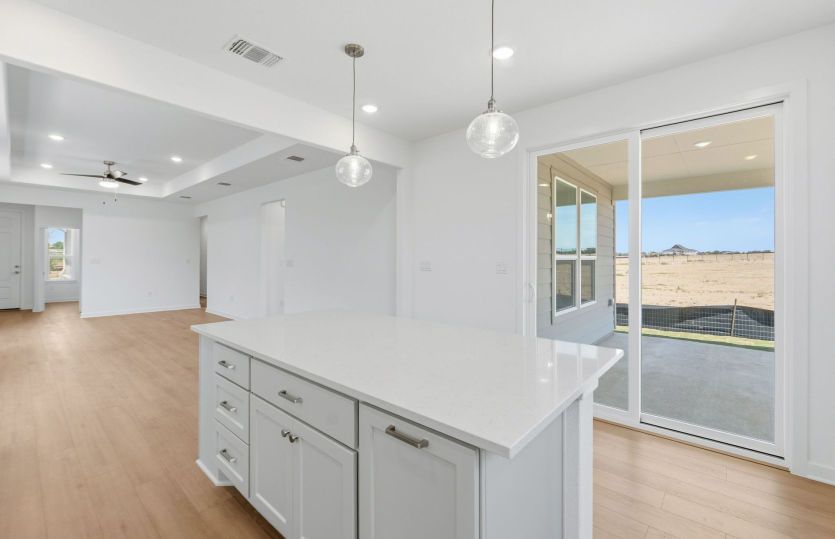 Kitchen Open to the Gathering Space