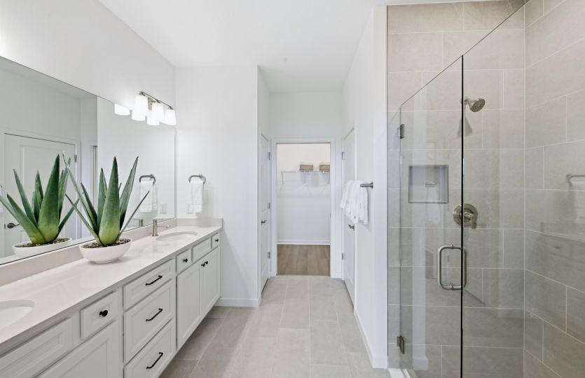 Owner's Bath with Dual Sinks