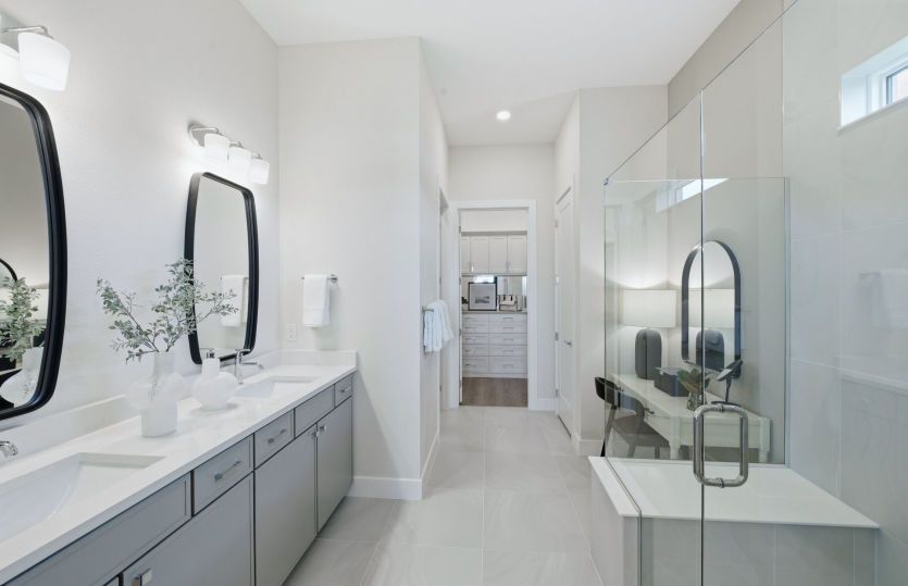 Owner's Bath with Dual Sinks