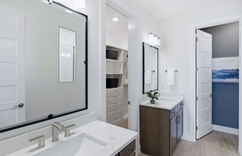 Owner's Bath with Dual Sinks
