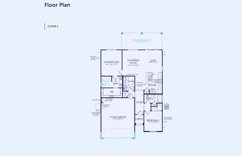 Traverse Floor Plan, Quick Move-In Home, Floor 1