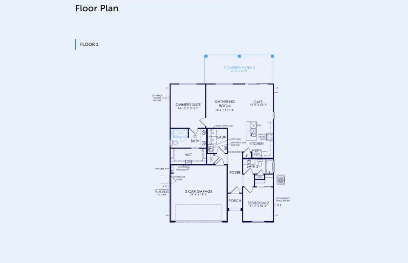 Traverse Floor Plan, Quick Move-In Home, Floor 1