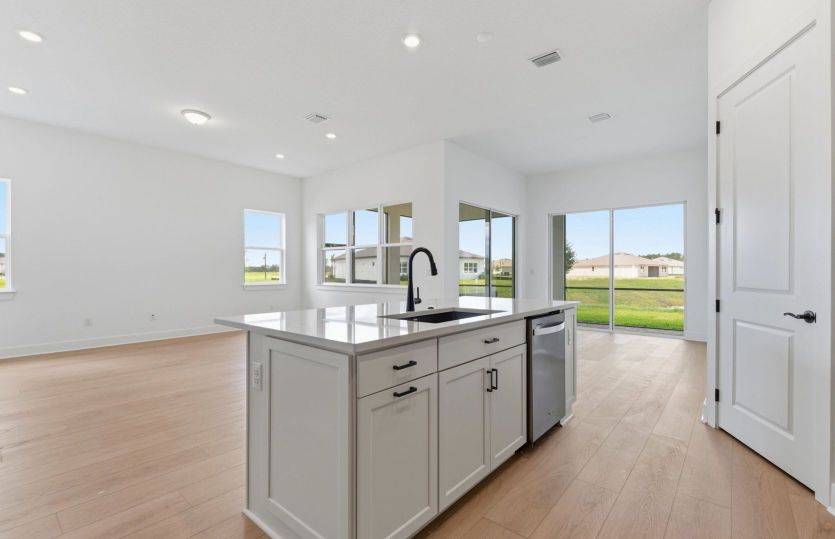 Center Island with Storage