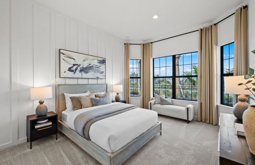 Spacious secondary bedroom | Model Representation