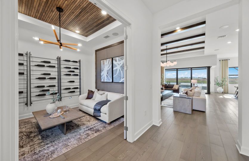Spacious foyer with easy flow | Model Representation